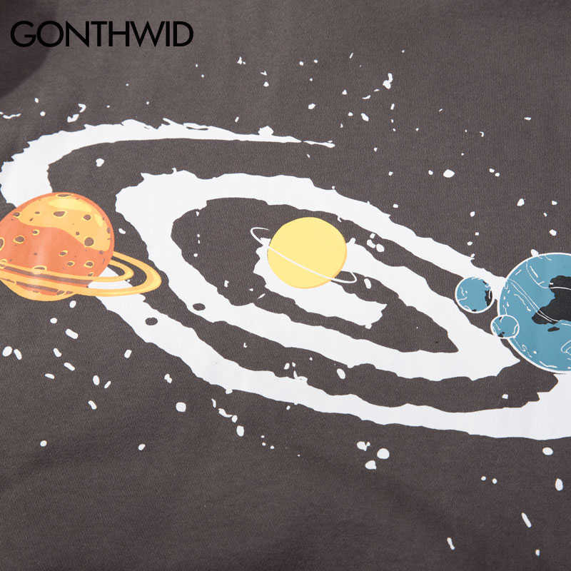 GONTHWID Universe Big Bang Print Fleece Pullover Hoodies Sweatshirts Men Casual Hooded Hoodie Hip Hop Streetwear Fashion Tops 210813