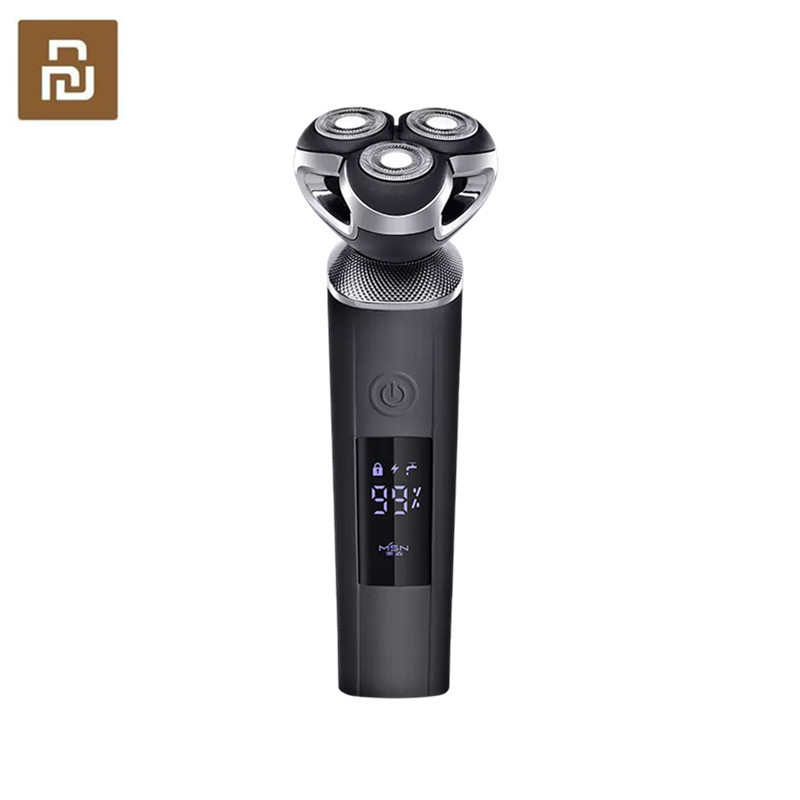 Xiaomi MSN Waterproof Smart Electric Shaver Large LCD Screen Cordless Type-C Rechargeable Dry Wet Shave Razor Self-washing
Xiaomi MSN Waterproof Smart Electric Shaver Large LCD Screen Cordless Type-C Rechargeable Dry Wet Shave Razor Self-washing