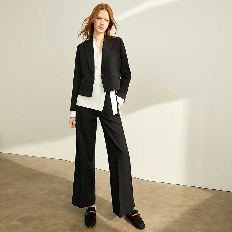 short suit, women's style, , loose, short-coat, wide-legged pants, two-piece suit. 11930322 210527
