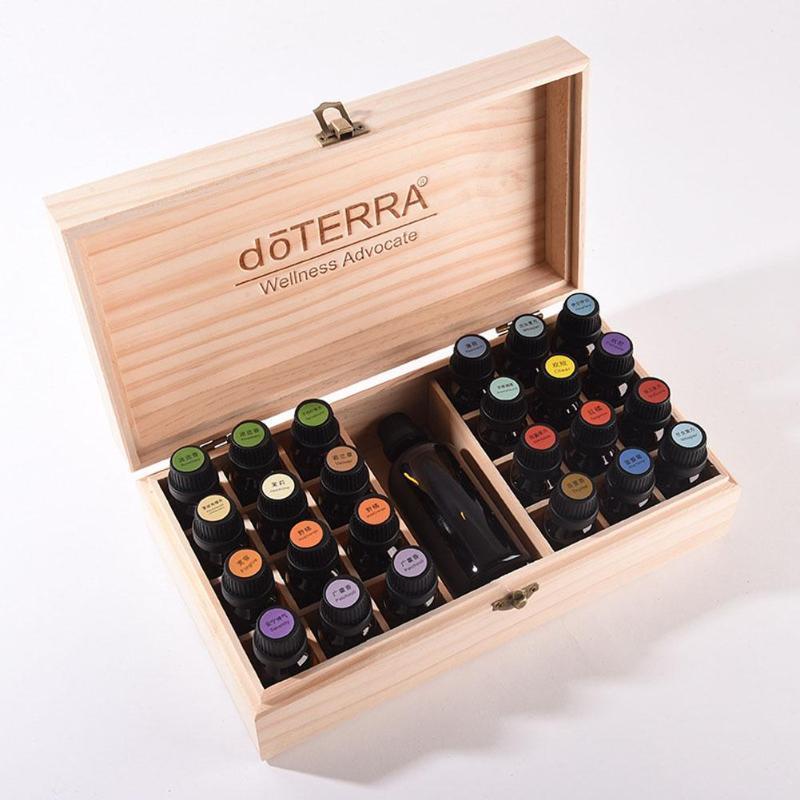 Storage Bottles & Jars 12/25 Grids Essential Oil Box Organizer Carrying Case Bottle Container Treasure Wood Refillable
Storage Bottles & Jars 12/25 Grids Essential Oil Box Organizer Carrying Case Bottle Container Treasure Wood Refillable