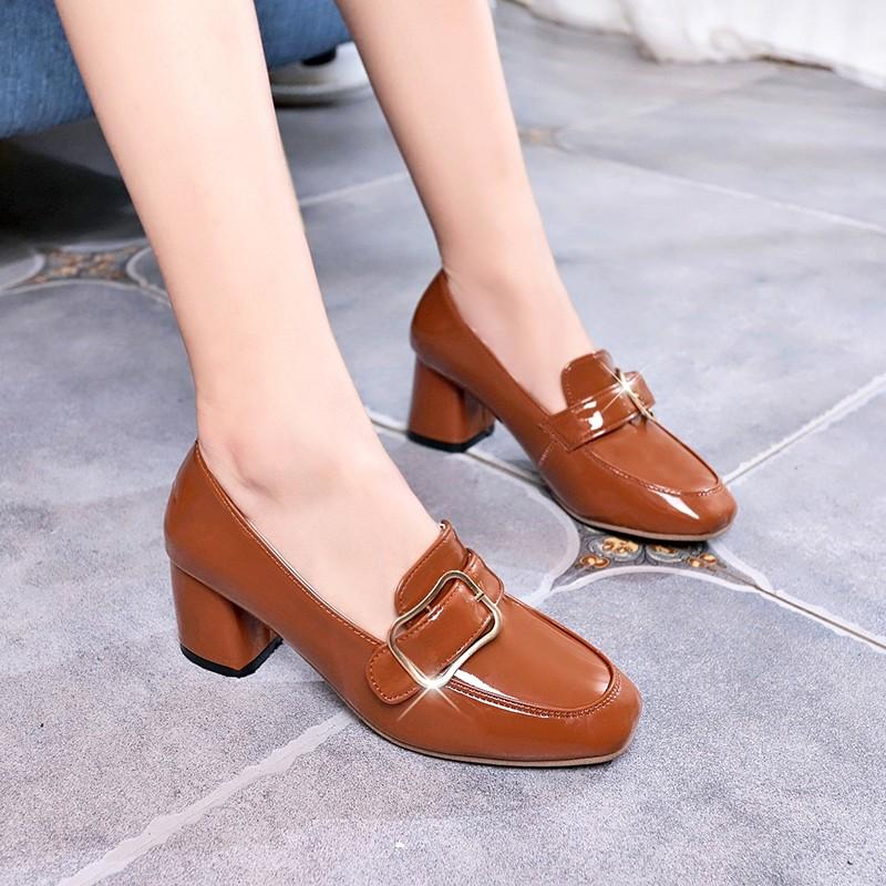 Dress Shoes Spring And Autumn Korean Version Of All-Match Black Commuter High Heels Retro Square Toe Plus Size 40 Women's, Brown
Dress Shoes Spring And Autumn Korean Version Of All-Match Black Commuter High Heels Retro Square Toe Plus Size 40 Women's, Brown
