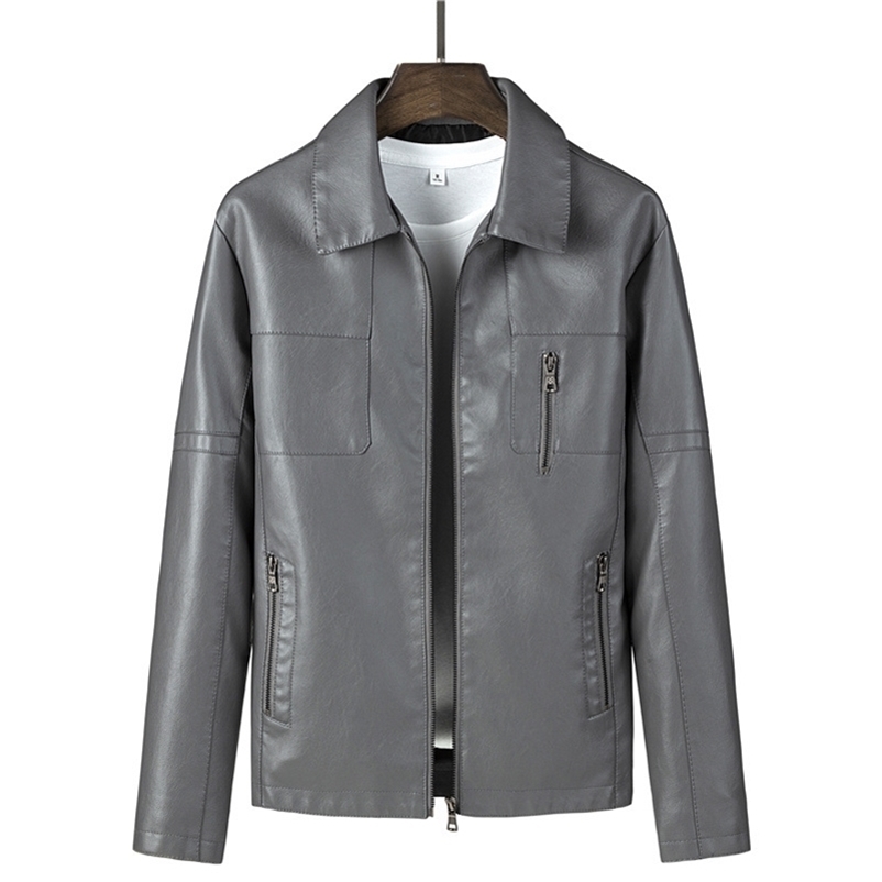 -selling men's leather jacket men's coat men's motorcycle leather jacket casual slim brand clothing leather men coat 211110, Gray
-selling men's leather jacket men's coat men's motorcycle leather jacket casual slim brand clothing leather men coat 211110, Gray