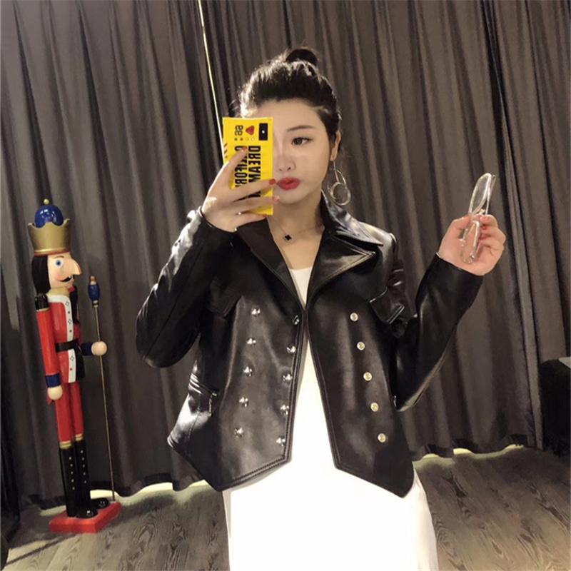 Women's Leather & Faux PTSLAN 2021 Autumn Style Fashion Genuine Lambskin Good Quality Jacket Natural Sheepskin Luxury Clothes P3942, Black
Women's Leather & Faux PTSLAN 2021 Autumn Style Fashion Genuine Lambskin Good Quality Jacket Natural Sheepskin Luxury Clothes P3942, Black