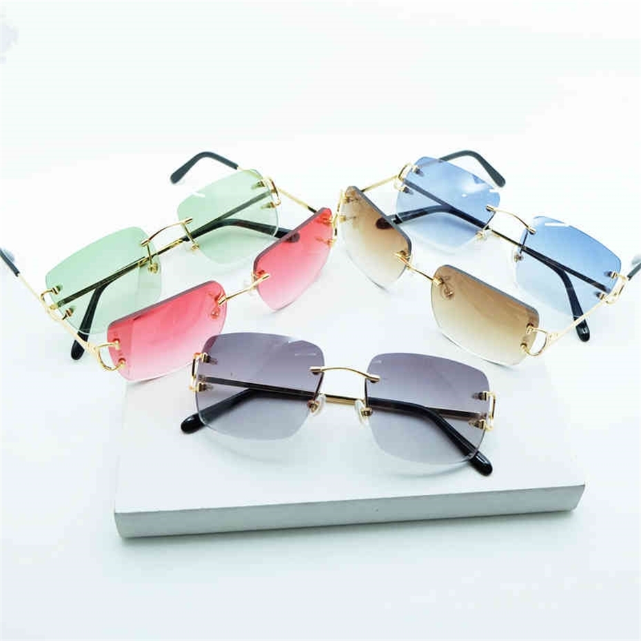 Metal Sunglasses Rimless Designer Square Oval Sunglasses Classic Mens Sunglass Sun Glasses Desinger Shades For Men French
Metal Sunglasses Rimless Designer Square Oval Sunglasses Classic Mens Sunglass Sun Glasses Desinger Shades For Men French