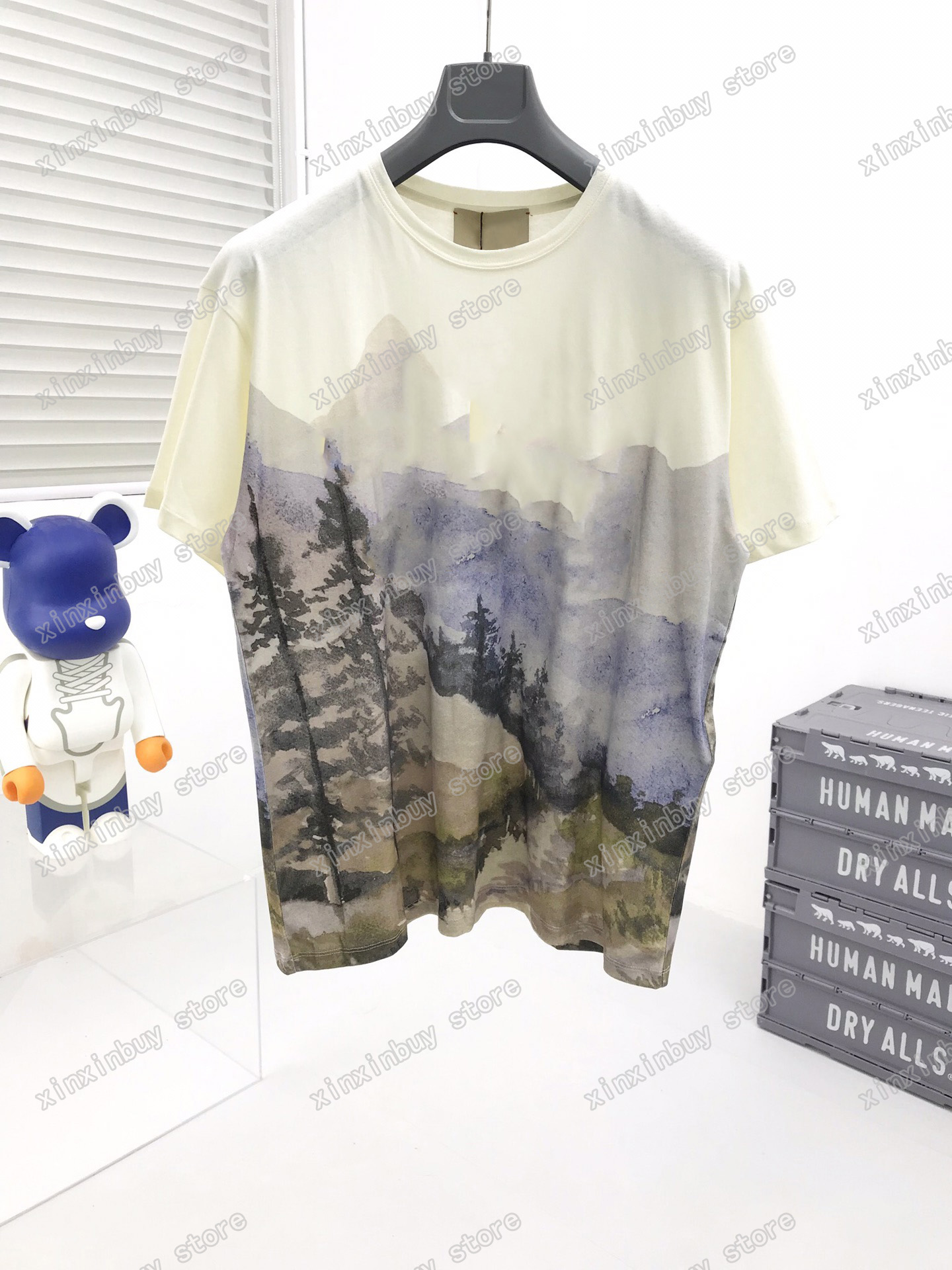 22ss Men Women Designers T-Shirts tee Forest printing short sleeve Man Crew Neck paris Fashion Streetwear Black S-XXL, Multi
22ss Men Women Designers T-Shirts tee Forest printing short sleeve Man Crew Neck paris Fashion Streetwear Black S-XXL, Multi