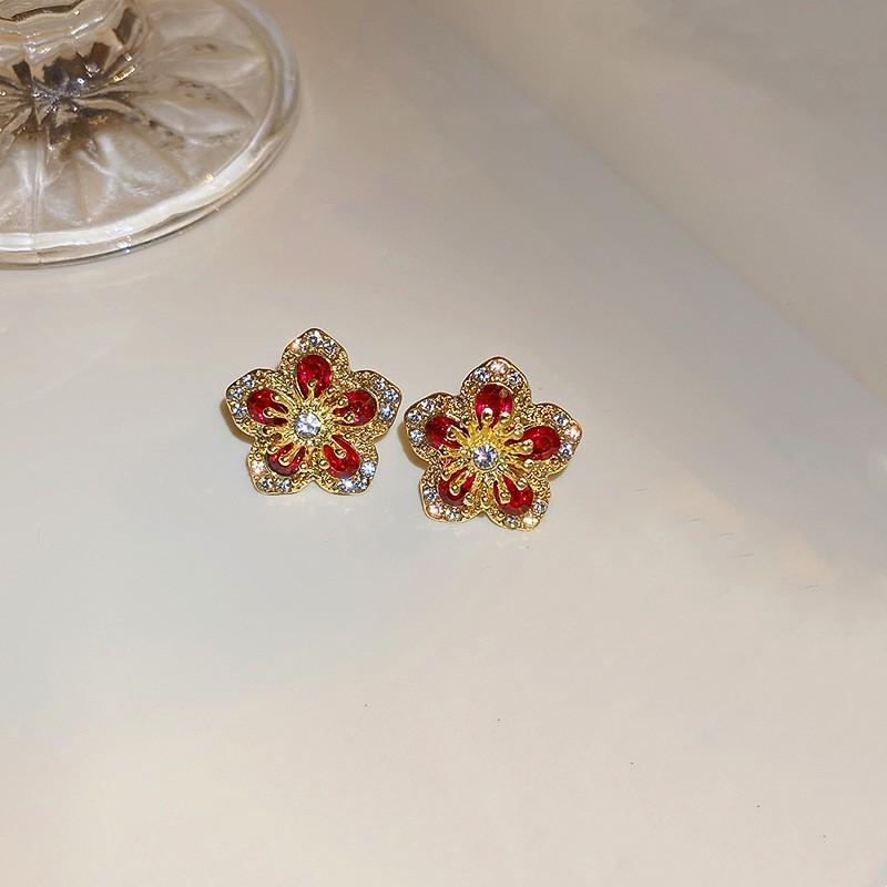 Stud 2021 Korean Fashion Crystal Flowers Modelling Earrings Contracted Sweet Fresh Senior Women Trend Joker, Golden;silver
Stud 2021 Korean Fashion Crystal Flowers Modelling Earrings Contracted Sweet Fresh Senior Women Trend Joker, Golden;silver