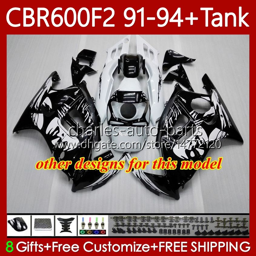 Body For HONDA CBR-600 CBR 600 CBR600 Pink grey F2 FS CC 600F2 91 92 93 94 63No.264 600FS CBR600F2 600CC 1991-1994 Bodywork CBR600FS 1991 1992 1993 19