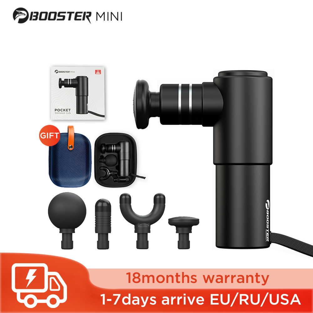 BOOSTER Mini Electric Muscle Massage Gun Pocket Neck Muscle Massager Pain Therapy for Body Massage Relaxation Pain Relief
BOOSTER Mini Electric Muscle Massage Gun Pocket Neck Muscle Massager Pain Therapy for Body Massage Relaxation Pain Relief