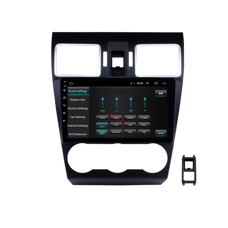 9 Inch Android 10 Car dvd GPS Unit Player for Subaru Forester 2015-2017 with WiFi Music USB support TPMS DVR OBD II Carplay