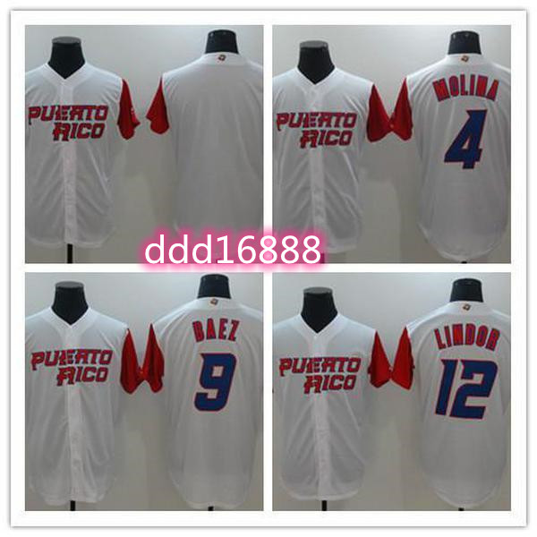 Men 2021World Baseball Classic Jersey Puerto Rico #12 Francisco Lindo #9 Javier Baez #4 Yadier Molina WBC BS-3XL, 4 yadier molina
Men 2021World Baseball Classic Jersey Puerto Rico #12 Francisco Lindo #9 Javier Baez #4 Yadier Molina WBC BS-3XL, 4 yadier molina