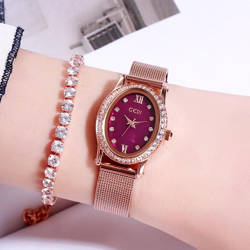 Rose Gold Diamond Luxury Women Watches Bracelet Watch Ladies Top Brand Stainless Steel Waterproof 2021 Woman Gift Wristwatches, White
Rose Gold Diamond Luxury Women Watches Bracelet Watch Ladies Top Brand Stainless Steel Waterproof 2021 Woman Gift Wristwatches, White