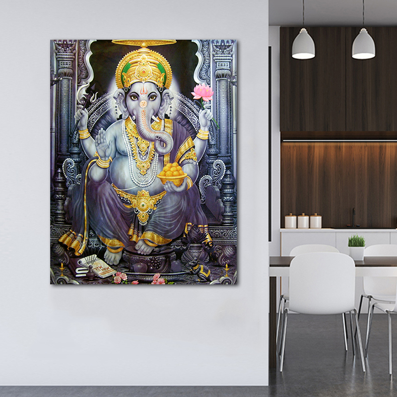 Buddha Poster Abstract Pictures Canvas Painting Animal Posters And Prints Wall Art for Living Room Decoration