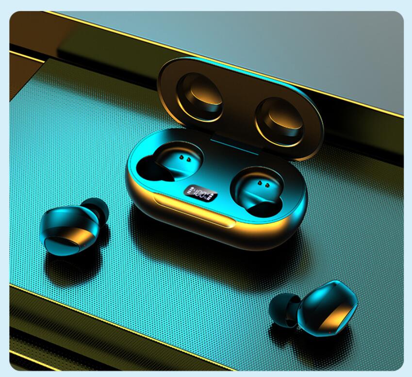 TWS Mini Buds Bluetooth Earphone Support LED Digtial Power Display Wireless Charging Touch Control Headphone Sports Gaming Headset R185 1PCS, Mixed color
TWS Mini Buds Bluetooth Earphone Support LED Digtial Power Display Wireless Charging Touch Control Headphone Sports Gaming Headset R185 1PCS, Mixed color