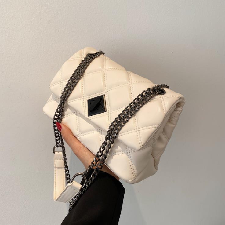 Chain Female Bags Spring/Summer Fashion Small Square Bag Shoulder Texture Messenger Handbag, Khaki
Chain Female Bags Spring/Summer Fashion Small Square Bag Shoulder Texture Messenger Handbag, Khaki