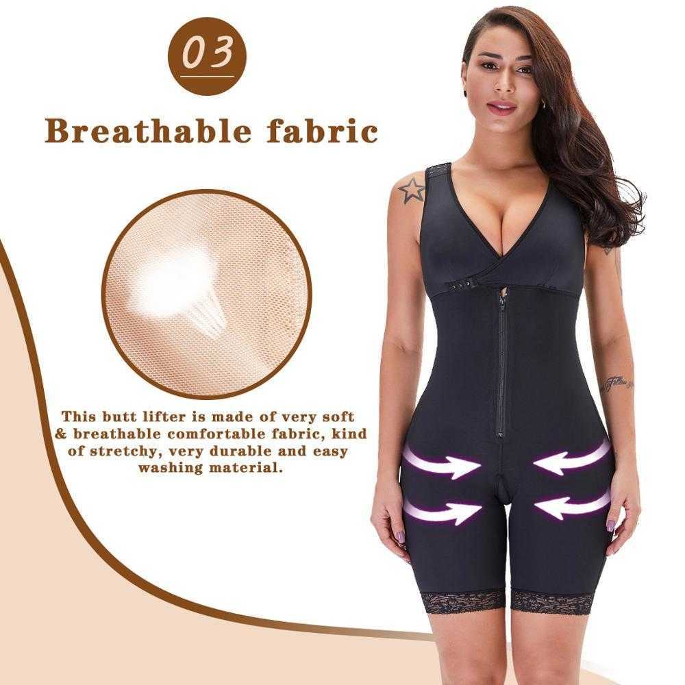 Minifaceminigirl Women PostSurgery Postpartum Colombian Full Body Shaper Tummy Control Slimming Shapewear Fajas Colombianas CX200803