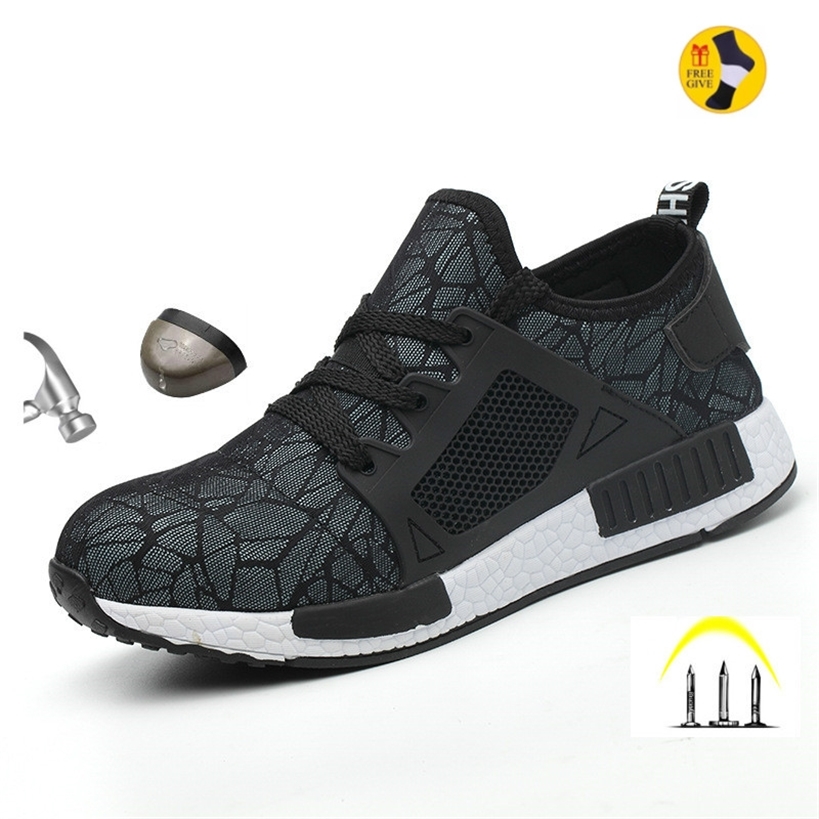 Indestructible Shoes Men and Women Steel Toe Cap Work Safety Puncture-Proof Boots Lightweight Breathable Sneakers 220115, Gray
Indestructible Shoes Men and Women Steel Toe Cap Work Safety Puncture-Proof Boots Lightweight Breathable Sneakers 220115, Gray