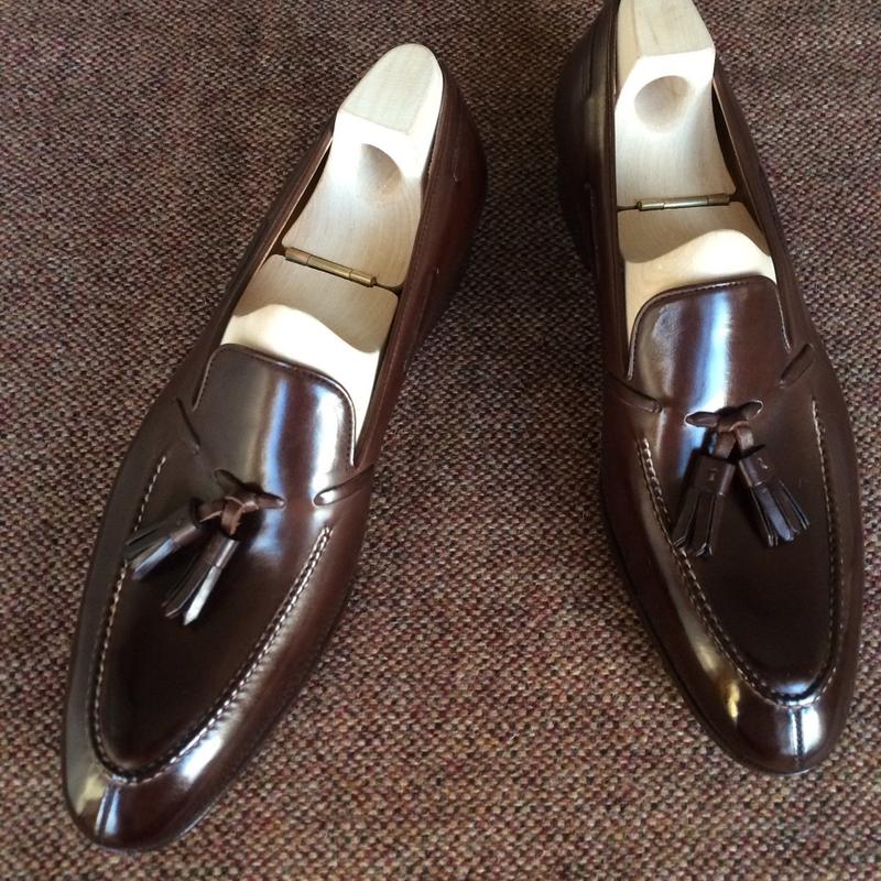 PU Round Head Low Heel Business Casual Shoes Men Classic Tassel Decoration with Daily Retro Lefu One-step Fashion Hairdresser Is Suitable for Wearing DH362