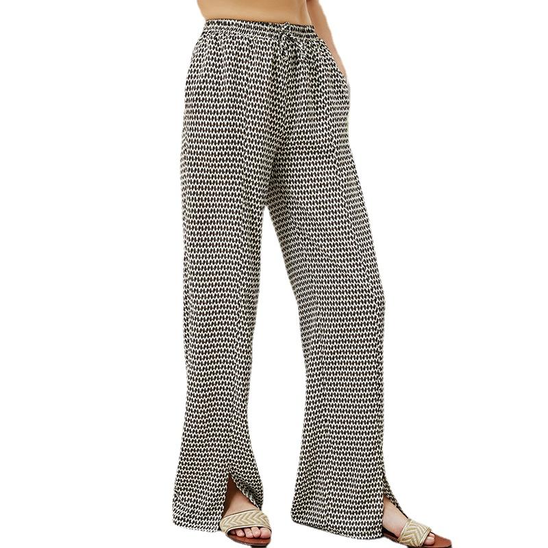 Women's Pants & Capris 2021 Summer Drape High Waist Loose Wide-leg Fashion Printed Slim Casual, Black;white
Women's Pants & Capris 2021 Summer Drape High Waist Loose Wide-leg Fashion Printed Slim Casual, Black;white
