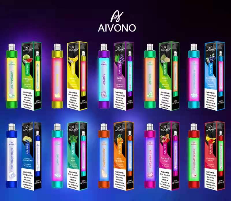 AIM Fire Light 1000PUFFS Disposable vape pen with packing box 400mAh battery AIVONO 12 flavors
AIM Fire Light 1000PUFFS Disposable vape pen with packing box 400mAh battery AIVONO 12 flavors