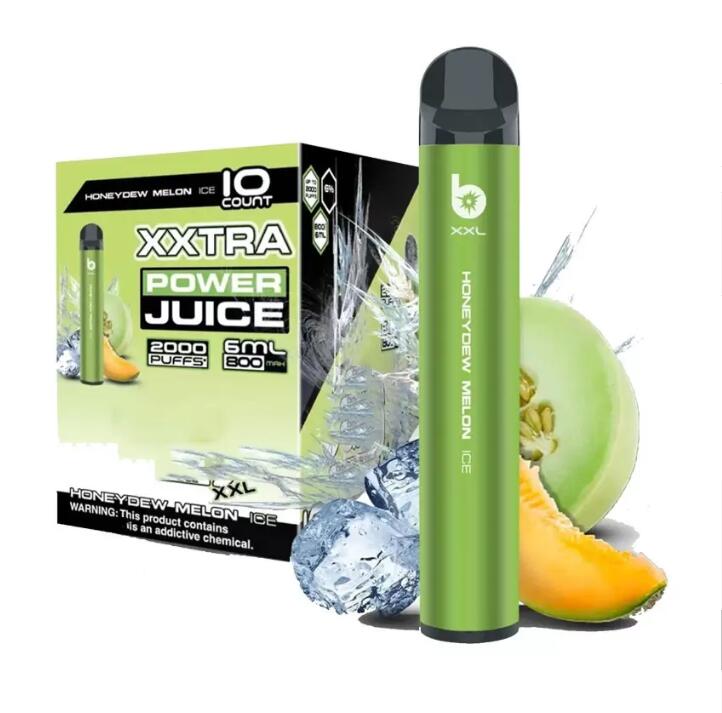 Bang XXL 20 Flavors Disposable Vape Device 800mAh Battery Pre-filled 6ml Pod 2000 Puffs XXtra Kits Vape Pen VS Puff Bar Plus GUNNPOD geek bar pro
Bang XXL 20 Flavors Disposable Vape Device 800mAh Battery Pre-filled 6ml Pod 2000 Puffs XXtra Kits Vape Pen VS Puff Bar Plus GUNNPOD geek bar pro