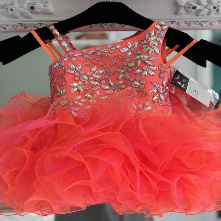 Modern Orange Cupcake Toddler Girls Pageant Dresses Ball Gown Short Crystal Rhinestones Kids Teens Little Girl First Communion Party prom Formal Dress Ruched, Purple
Modern Orange Cupcake Toddler Girls Pageant Dresses Ball Gown Short Crystal Rhinestones Kids Teens Little Girl First Communion Party prom Formal Dress Ruched, Purple