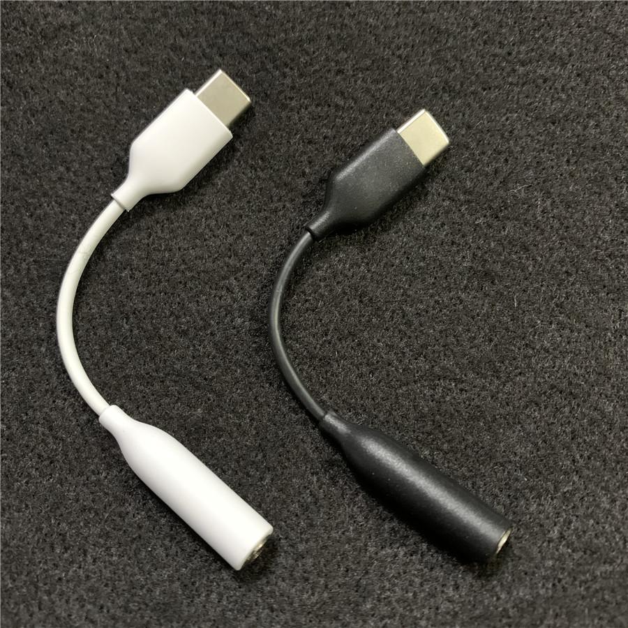 Type-C USB-C male to 3.5mm Earphone cable Adapter AUX audio female Jack for Samsung note 10 20 plus