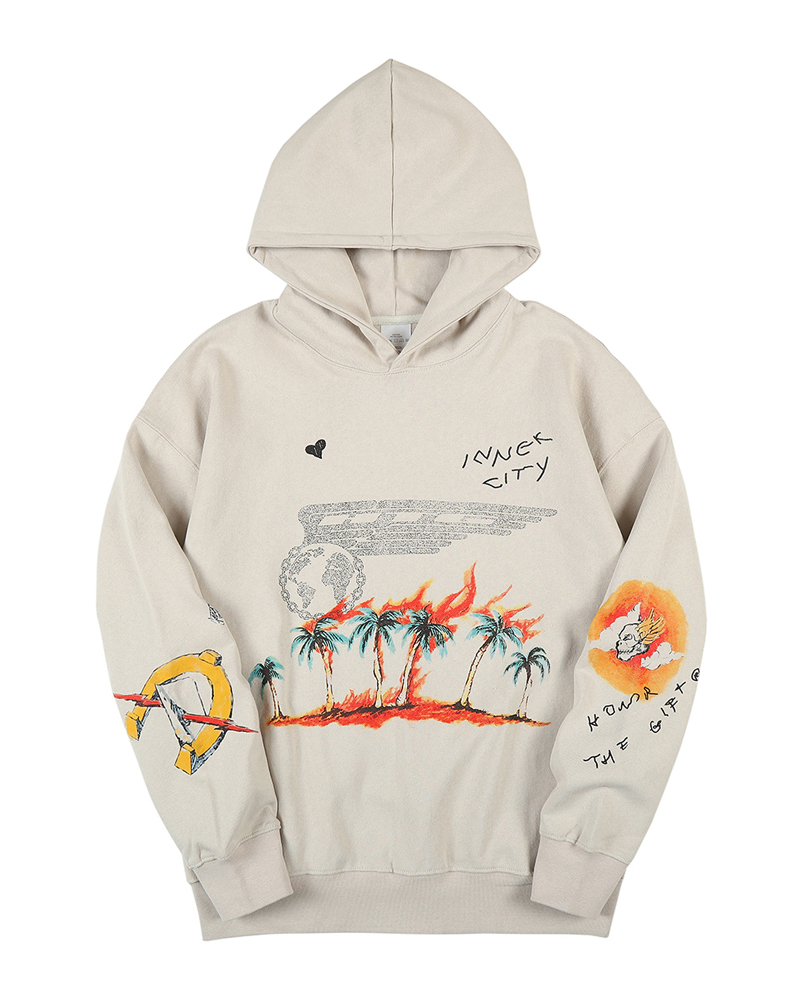 Men's Colorful Doodle Printed Hooded Sweatshirts Women Designer Men Hoodies Clothing High Street Print Pullover Sweatshirt XT, Xtq406 beige
Men's Colorful Doodle Printed Hooded Sweatshirts Women Designer Men Hoodies Clothing High Street Print Pullover Sweatshirt XT, Xtq406 beige