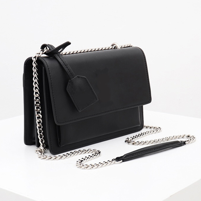 2021 High quality flap bag luxury designer handbags leather women shoulder bags fashion medium crossbody Purse, Black+silver hardware
2021 High quality flap bag luxury designer handbags leather women shoulder bags fashion medium crossbody Purse, Black+silver hardware