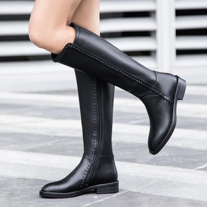 Boots Hjwsfdcai British Wind Women Flat Zipper Knight Genuine Leather Round Toe Ladies High Fashion Comfortable Mujer Shoe EEXJ, Reflective
Boots Hjwsfdcai British Wind Women Flat Zipper Knight Genuine Leather Round Toe Ladies High Fashion Comfortable Mujer Shoe EEXJ, Reflective