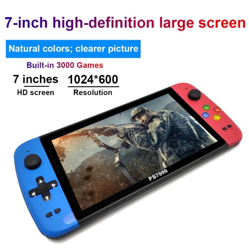 Portable Game Players 2021 PS7000 Video Console 7 Inch Quad-Core HD LCD Screen 4000+ Games Retro Handheld Player
Portable Game Players 2021 PS7000 Video Console 7 Inch Quad-Core HD LCD Screen 4000+ Games Retro Handheld Player