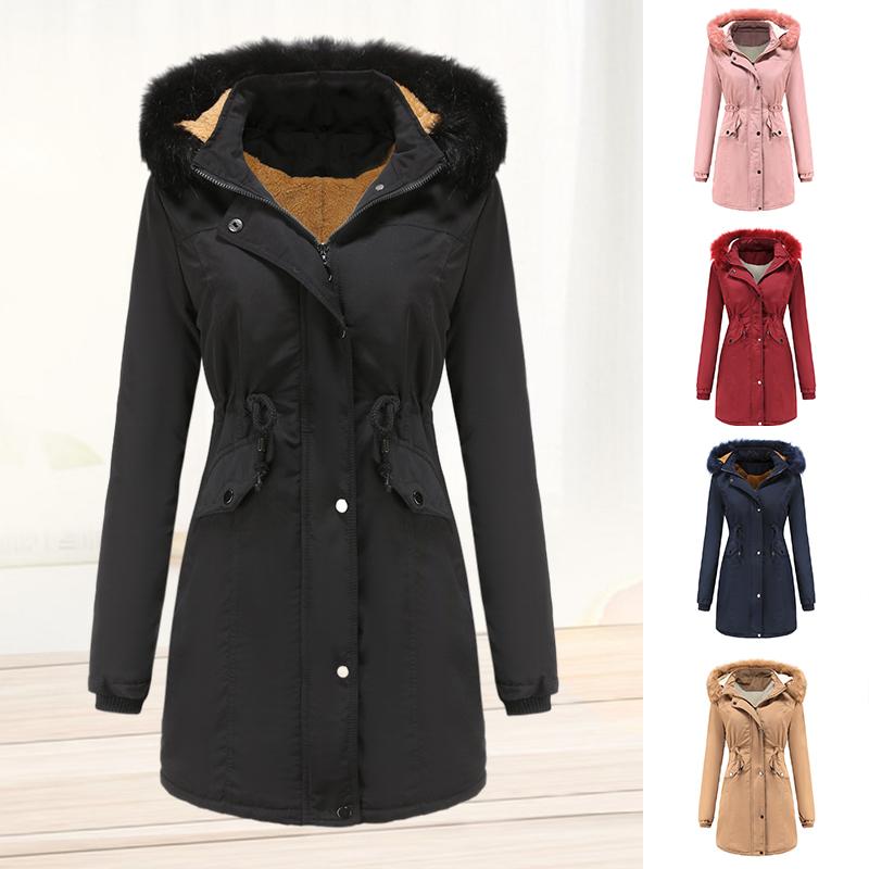 Women's Trench Coats Women Thicken Puffer With Detachable Hat Winter Cotton Coat Hooded Warm Outwear AIC88, Tan;black
Women's Trench Coats Women Thicken Puffer With Detachable Hat Winter Cotton Coat Hooded Warm Outwear AIC88, Tan;black