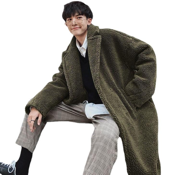 Men's Trench Coats Cashmere And Cotton Thickened Long Coat Winter Granular Wool Large Net Honggang Style Warm Keeping, Tan;black
Men's Trench Coats Cashmere And Cotton Thickened Long Coat Winter Granular Wool Large Net Honggang Style Warm Keeping, Tan;black
