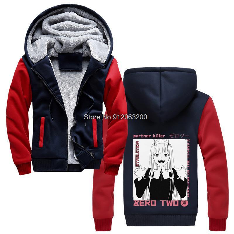 Men' Hoodies & Sweatshirts In Darling The Franxx Zero Two Manga And Animated Tv Show Men Winter Thicken Hooded Sweatshirt Streetwear, Black
Men' Hoodies & Sweatshirts In Darling The Franxx Zero Two Manga And Animated Tv Show Men Winter Thicken Hooded Sweatshirt Streetwear, Black