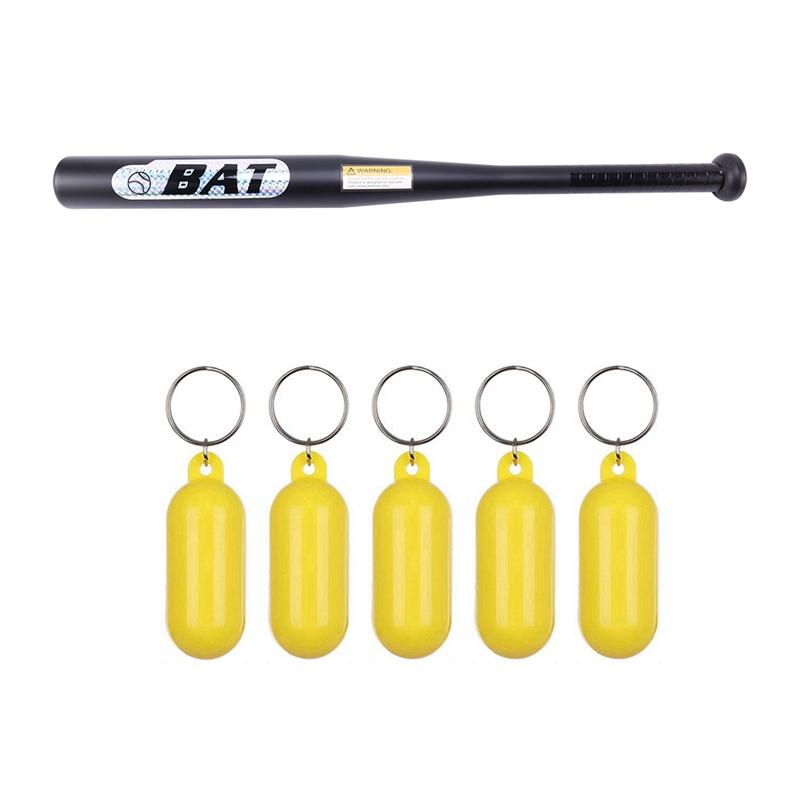 Hooks & Rails Floating Keychain Kayak Key Chain With Baseball Bat Of The Softball Bats 25-Inch Black
Hooks & Rails Floating Keychain Kayak Key Chain With Baseball Bat Of The Softball Bats 25-Inch Black