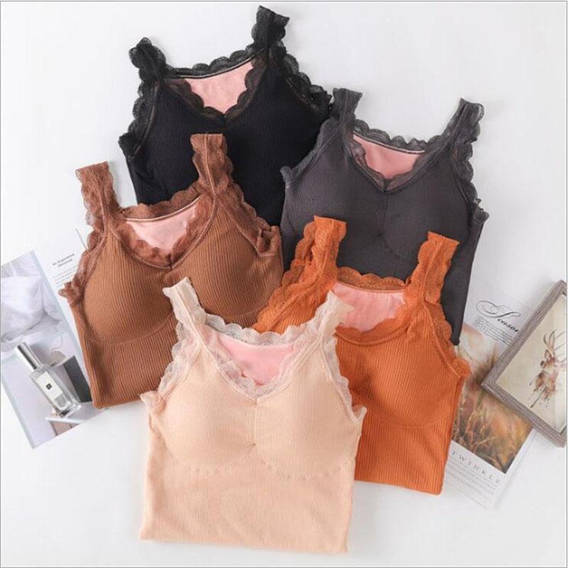 Fashion Winter Women Thermal Underwear Breathable Lace Vest Sleeveless Velvet Soft Tank-Top Warm Fitness Thick Female Undershirt Camisoles &, Khaki
Fashion Winter Women Thermal Underwear Breathable Lace Vest Sleeveless Velvet Soft Tank-Top Warm Fitness Thick Female Undershirt Camisoles &, Khaki