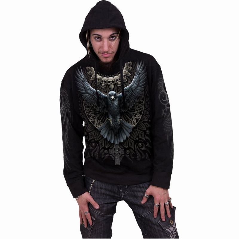 spooky style pattern 3d printing hoodie visual impact party punk goth round neck american sweater hoodie, Black
spooky style pattern 3d printing hoodie visual impact party punk goth round neck american sweater hoodie, Black