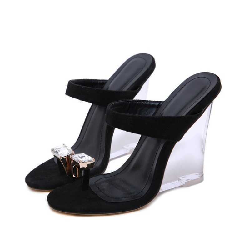 Classic luxury Designer Fashion Shoes Woman Sandals Crystal Wedges Transparent Sexy Clear High Heels Slippers Flip Flops Pumps Big Size 41 TopSelling, Black
Classic luxury Designer Fashion Shoes Woman Sandals Crystal Wedges Transparent Sexy Clear High Heels Slippers Flip Flops Pumps Big Size 41 TopSelling, Black