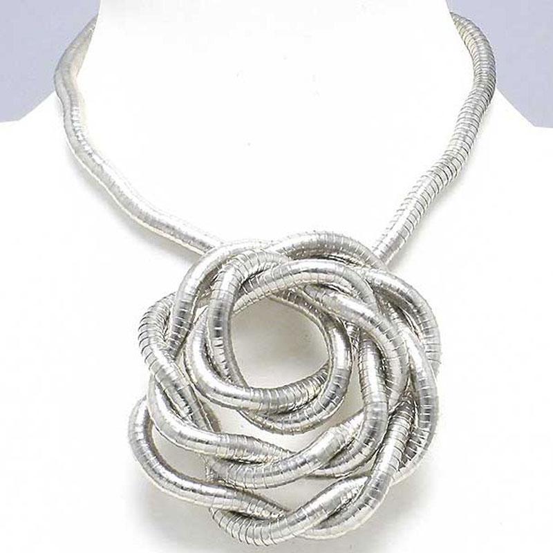 Chains Manufacture 5mm 90cm White K Plated Iron Bendable Flexible Bendy Snake Necklace,1pcs/pack, Silver
Chains Manufacture 5mm 90cm White K Plated Iron Bendable Flexible Bendy Snake Necklace,1pcs/pack, Silver