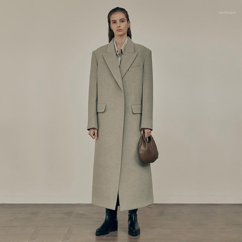 Women' Wool & Blends Low Class Suit Coat 2021 Autumn Winter Solid Buckle Free Design Small, Gray-green
Women' Wool & Blends Low Class Suit Coat 2021 Autumn Winter Solid Buckle Free Design Small, Gray-green