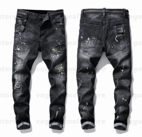 Mens Cool Rips Stretch Designer Jeans Distressed Ripped Biker Slim Fit Washed Motorcycle Denim Men s Hip Hop Fashion Man Pants 2021RUNE, 1065
Mens Cool Rips Stretch Designer Jeans Distressed Ripped Biker Slim Fit Washed Motorcycle Denim Men s Hip Hop Fashion Man Pants 2021RUNE, 1065