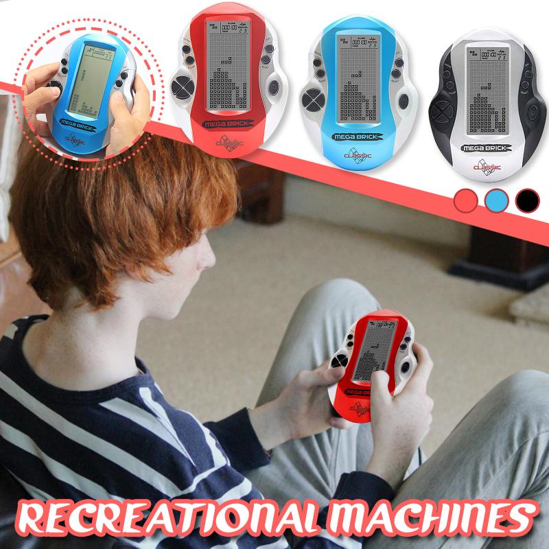 Portable Game Players Handheld Mini Electronic Console Tetris Machine Lcd Screen Nostalgic Decompression Toy Classic Gift