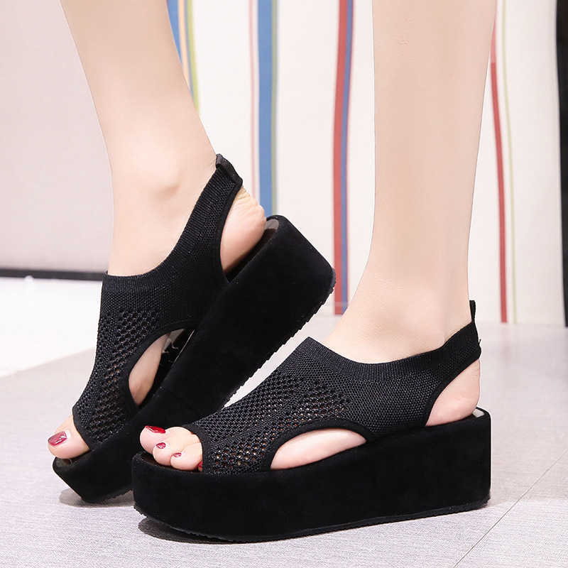 Women Platform Sandals Summer Female Shoes Light Weight High Heels Wedges Shoes Woman Fashion Casual Fish Mouth Women Sandals Y0721, Beige
Women Platform Sandals Summer Female Shoes Light Weight High Heels Wedges Shoes Woman Fashion Casual Fish Mouth Women Sandals Y0721, Beige