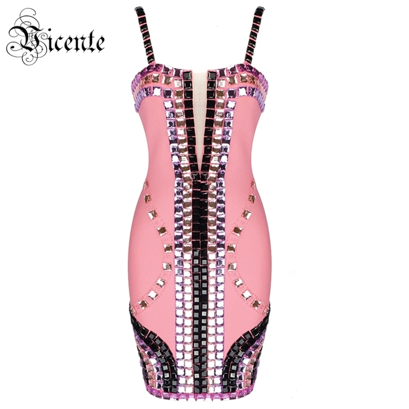 Trendy Elegant Beads Design Sexy Sleeveless Celebrity Party Club Bandage Slip Dress 210520, Multi
Trendy Elegant Beads Design Sexy Sleeveless Celebrity Party Club Bandage Slip Dress 210520, Multi