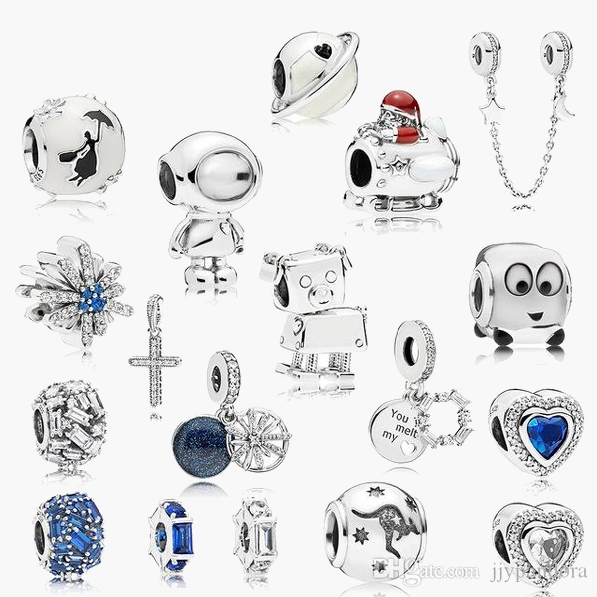 Womens 925 Sterling Silver Charms Fit Pandora Bracelet Style Top Quality Outer Space Blue Alien Earth Bead Love Heart Lady DIY Beads With Original Box, Black
Womens 925 Sterling Silver Charms Fit Pandora Bracelet Style Top Quality Outer Space Blue Alien Earth Bead Love Heart Lady DIY Beads With Original Box, Black