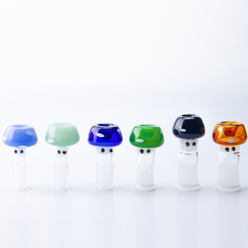 Headshop214 G002 Smoking Bong Bowl Mushroom Style 10mm 14mm 19mm Male Female Tobacco Dry Herb Colorful Glass Bowls
Headshop214 G002 Smoking Bong Bowl Mushroom Style 10mm 14mm 19mm Male Female Tobacco Dry Herb Colorful Glass Bowls