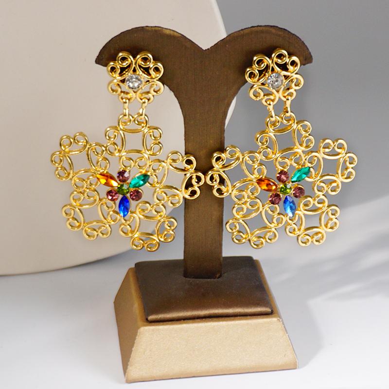 Stud Large Leaf Earrings For Women Color Zircon Statement Antique Drop Party Fashion Jewelry, Golden;silver
Stud Large Leaf Earrings For Women Color Zircon Statement Antique Drop Party Fashion Jewelry, Golden;silver