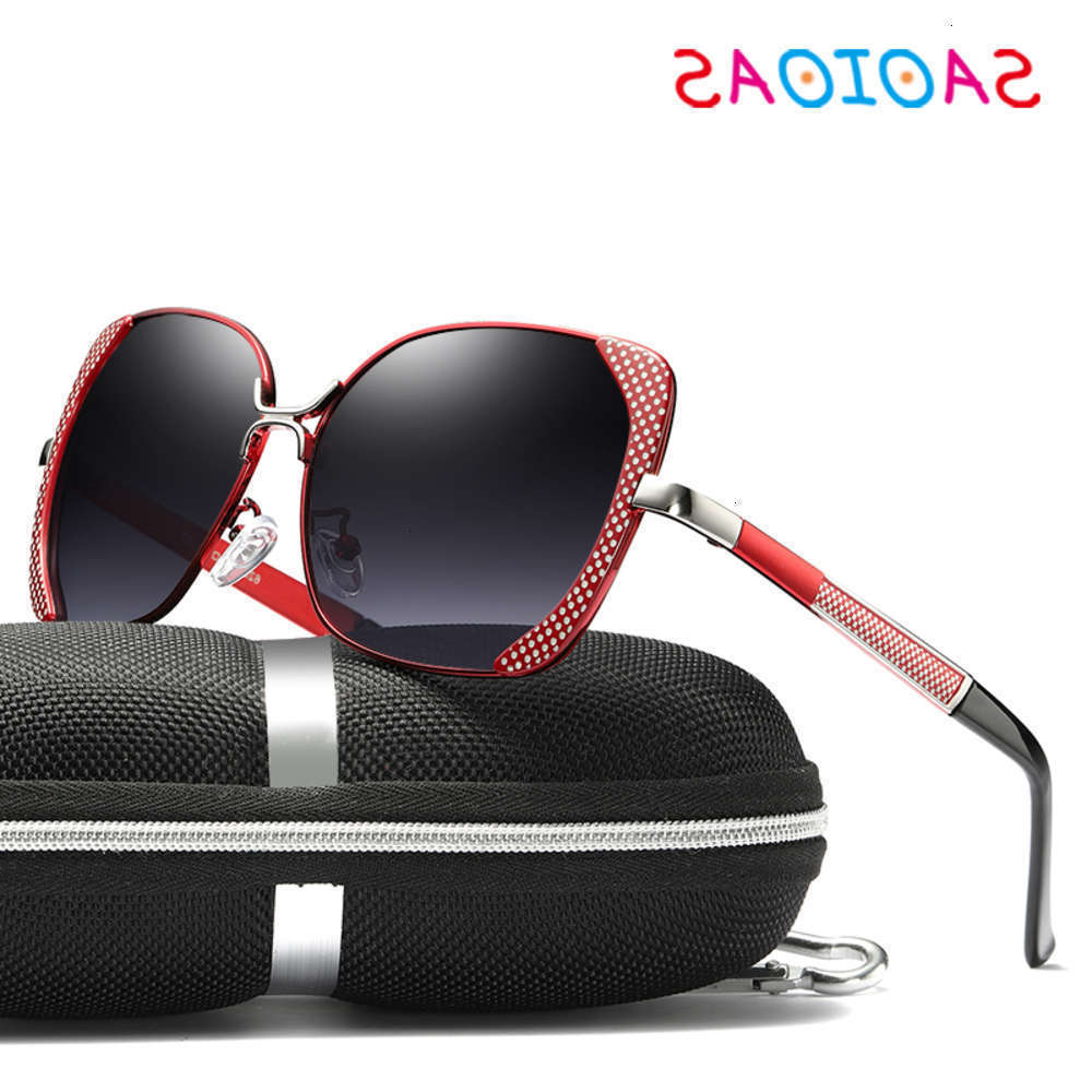 SAOIOAS Polarized Ladies Sunglasses Women Gradient Lens Round Sun glasses Square oculos lunette de soleil femme, Black
SAOIOAS Polarized Ladies Sunglasses Women Gradient Lens Round Sun glasses Square oculos lunette de soleil femme, Black