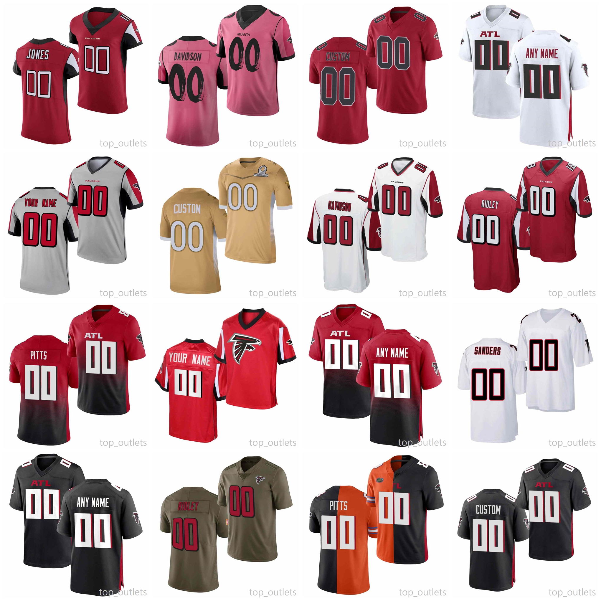 2021 Atlanta Falcons American Football Jerseys Calvin Ridley Jersey Grady Jarrett Andre Rison Keanu Neal A.J. Terrell Jr. Adetokunbo Ogundeji Custom Stitched, As photo
2021 Atlanta Falcons American Football Jerseys Calvin Ridley Jersey Grady Jarrett Andre Rison Keanu Neal A.J. Terrell Jr. Adetokunbo Ogundeji Custom Stitched, As photo