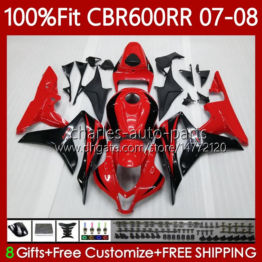 OEM Body For HONDA CBR 600RR CBR600 RR F 5 2007-2008 Bodywork 70No.170 CBR 600 RR CC F5 600F5 600CC 2007 2008 CBR600F5 CBR600RR 07 08 Injection mold F
