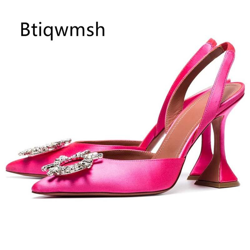 Rhinestone Sandals Women Pointed Toe Crystal Sun Flower Pink Luxury Satin Strange High Heel Shoes Woman Sexy Party, Black
Rhinestone Sandals Women Pointed Toe Crystal Sun Flower Pink Luxury Satin Strange High Heel Shoes Woman Sexy Party, Black